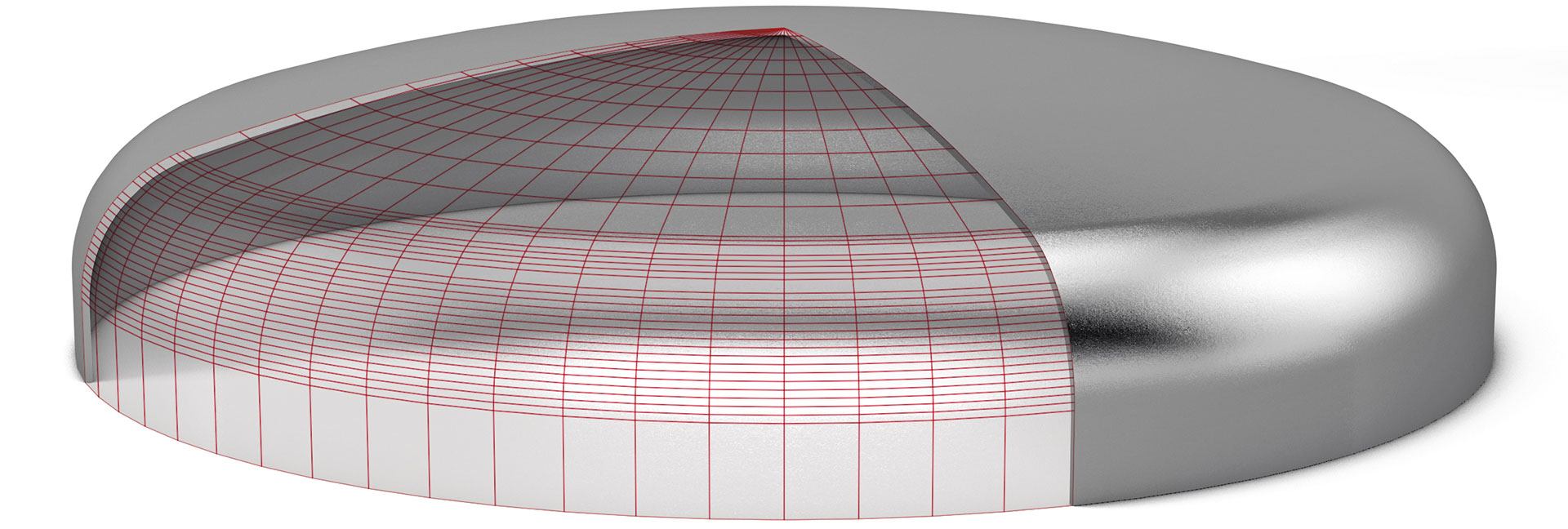 Standard-type / flat dished head